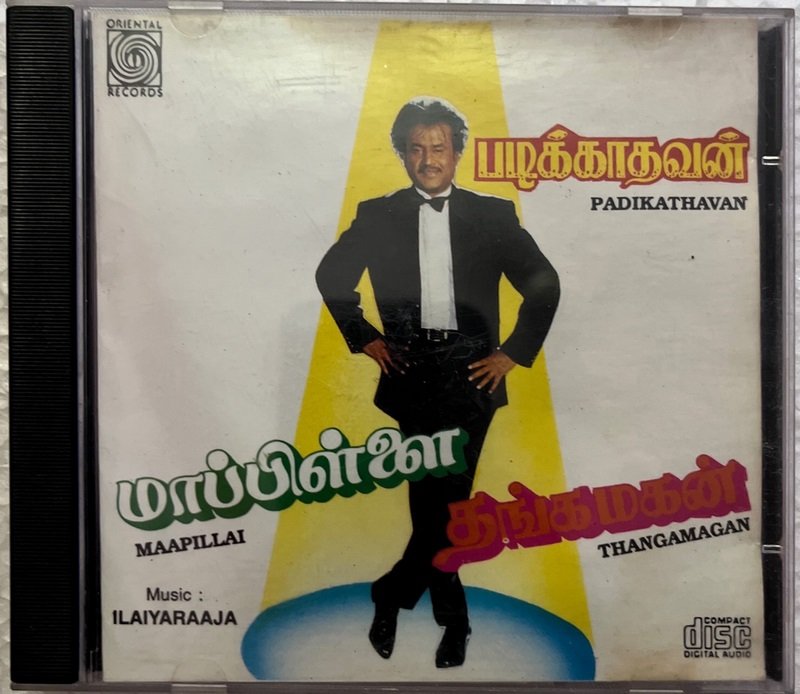 Mappillai Thangamagan Padikathavan Tamil Audio CDs By